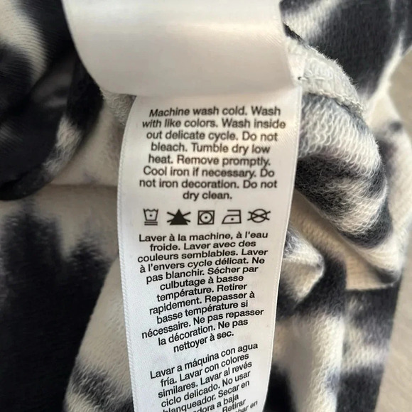 NWOT 100% Cotton Sport  Sweatshirt Dress, Size L - Picture 16 of 16